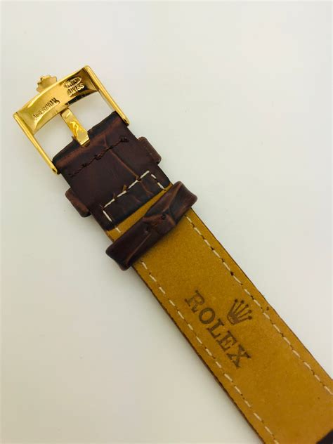 rolex leather strap watch|genuine rolex watch straps uk.